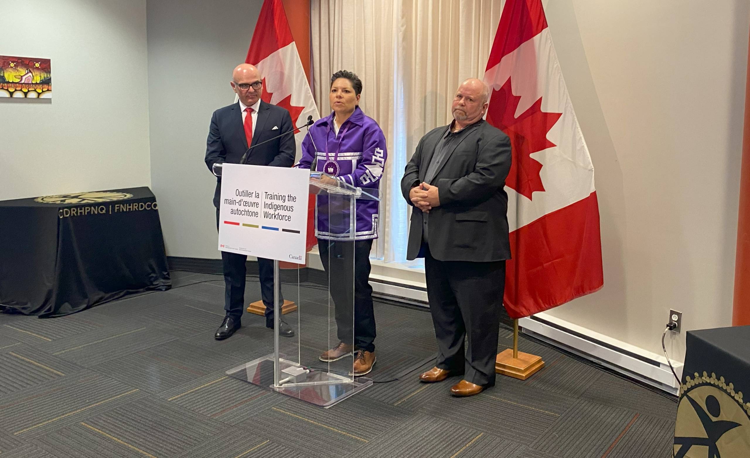 De l’argent du fédéral pour aider à former la main-d’œuvre autochtone