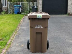 MRC de Roussillon : Québec donne plus de 1,3 M$ pour des bacs bruns acquis