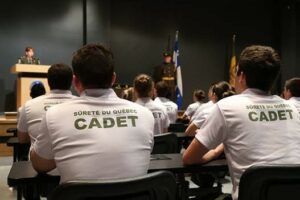 Les cadets de la Sûreté du Québec reviennent sur le terrain