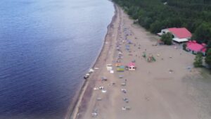Camping, vélo et plage au Lac-Saint-Jean