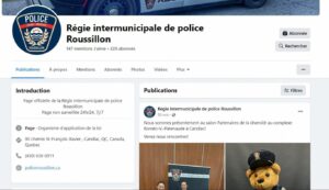 La police de Roussillon débarque sur Facebook
