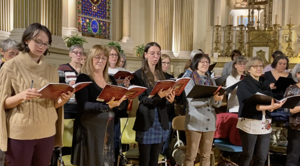 VIDÉO – Incursion dans l’organisation d’un concert de Noël