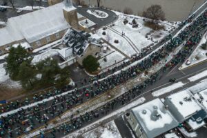 En marche à Châteauguay pour le réseau public d’éducation