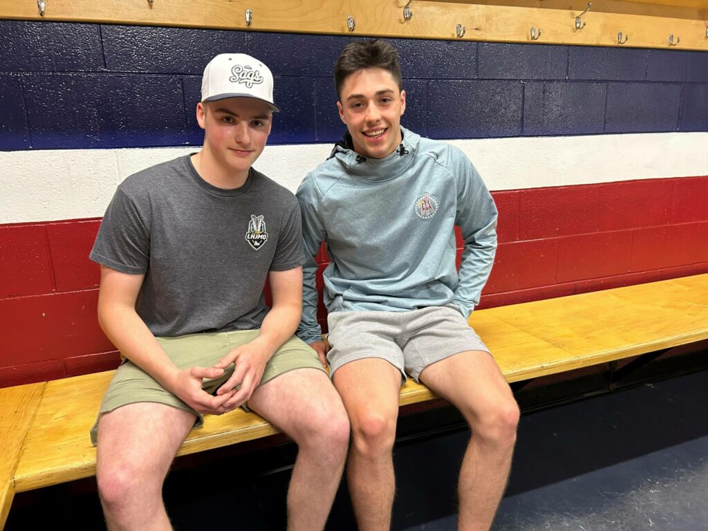 Nathan Lecompte et Jonathan Prud’homme, un duo inséparable