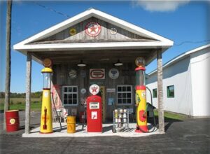 Exposition de voitures antiques en Montérégie