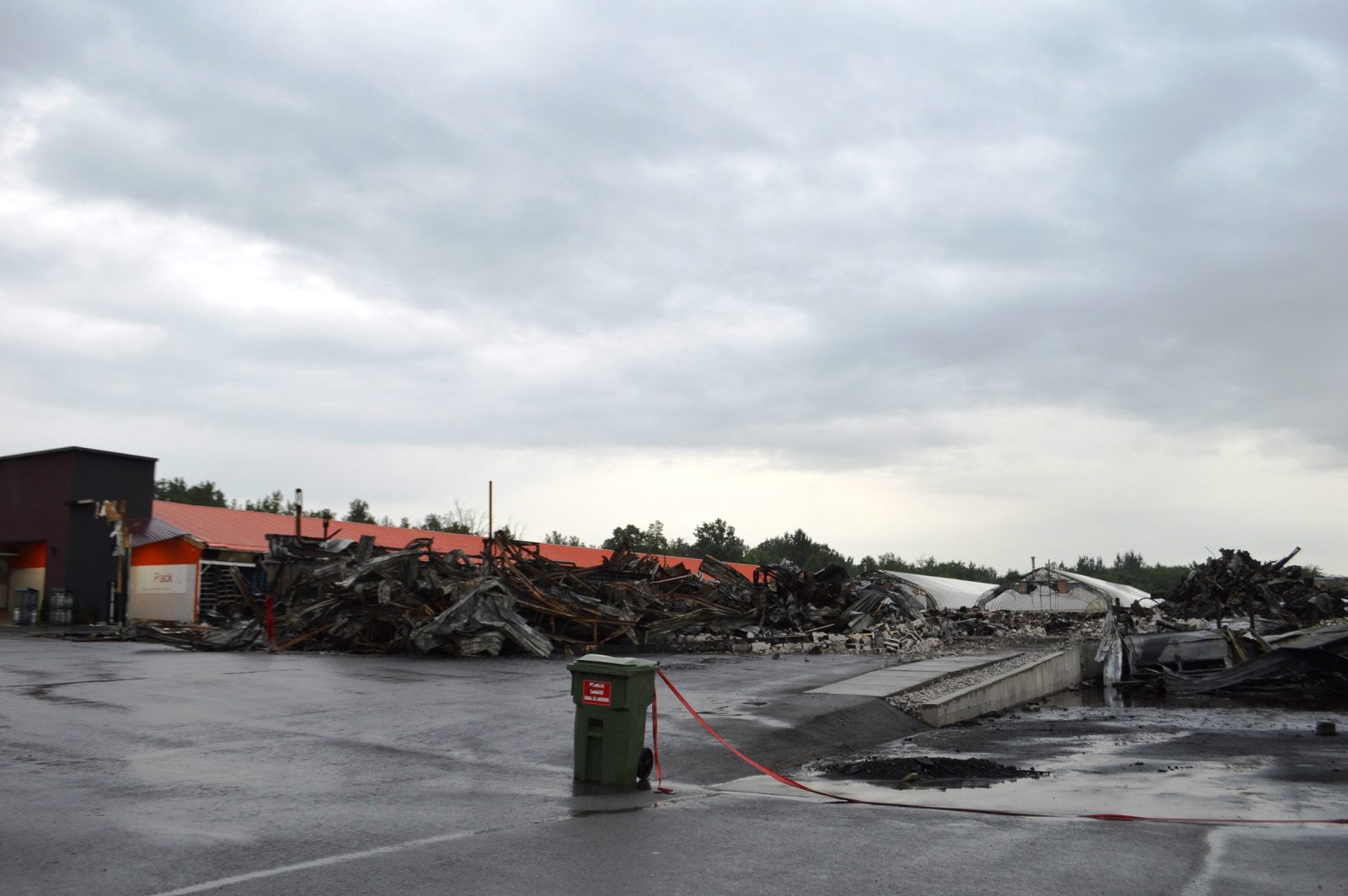 Incendie chez RGR Guinois : les commandes livrées le lendemain du sinistre