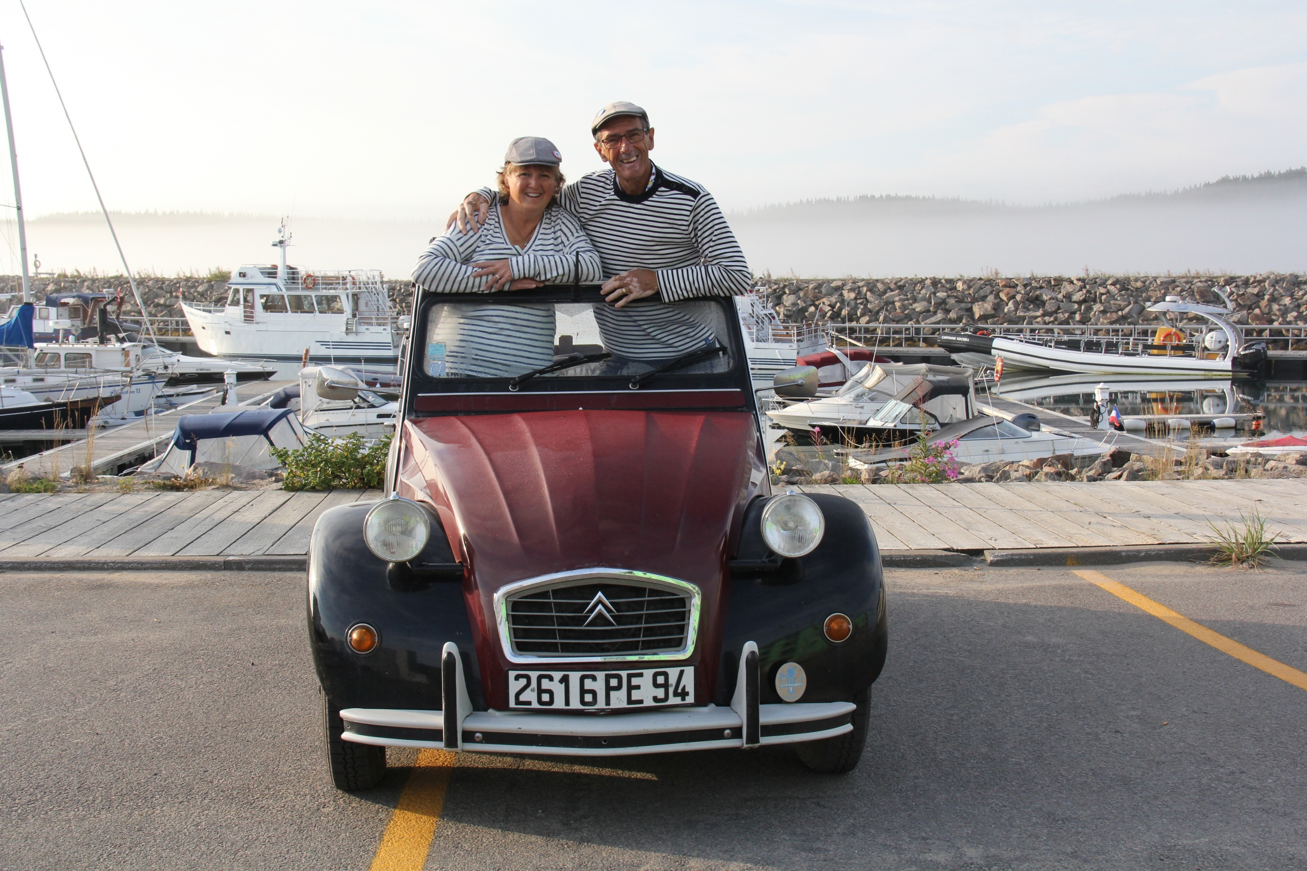 Sur la route du Labrador en 2CV !