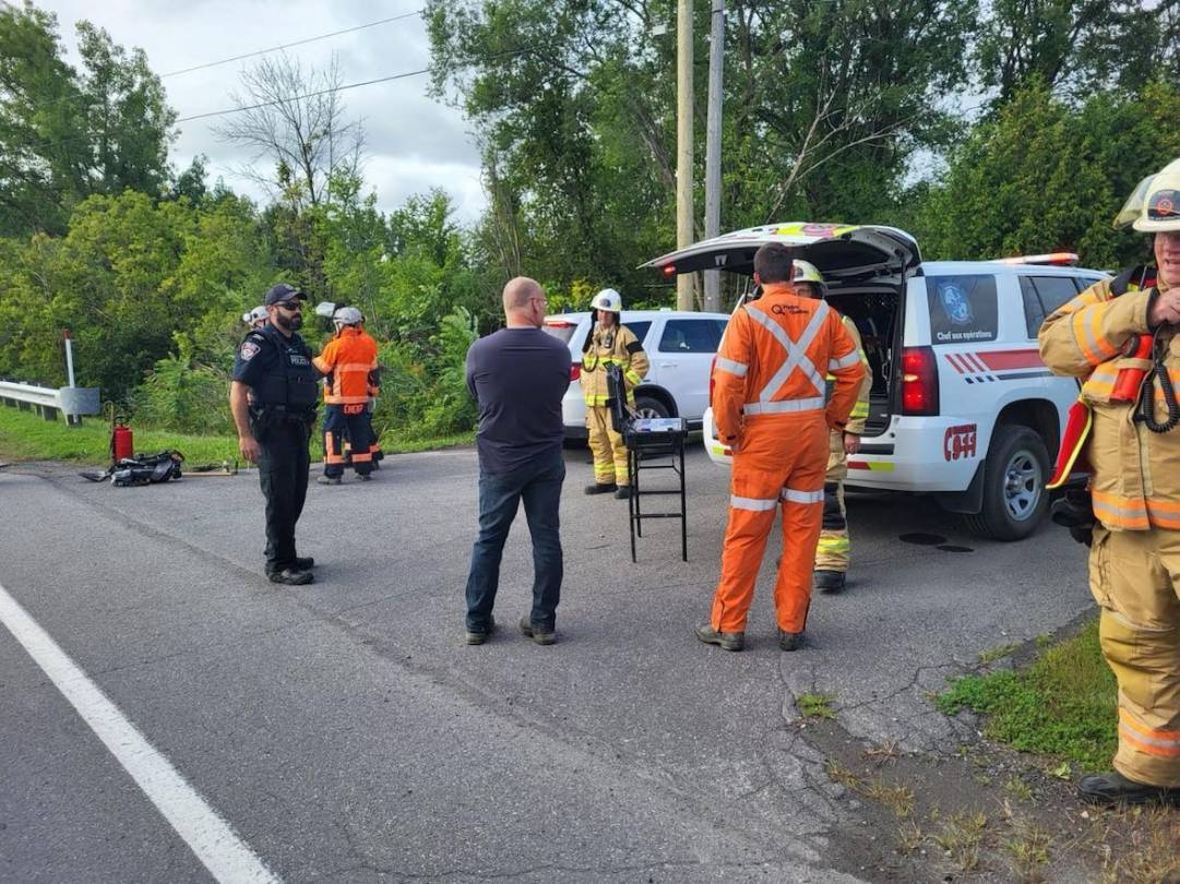 Une fuite de gaz  paralyse un secteur de Delson