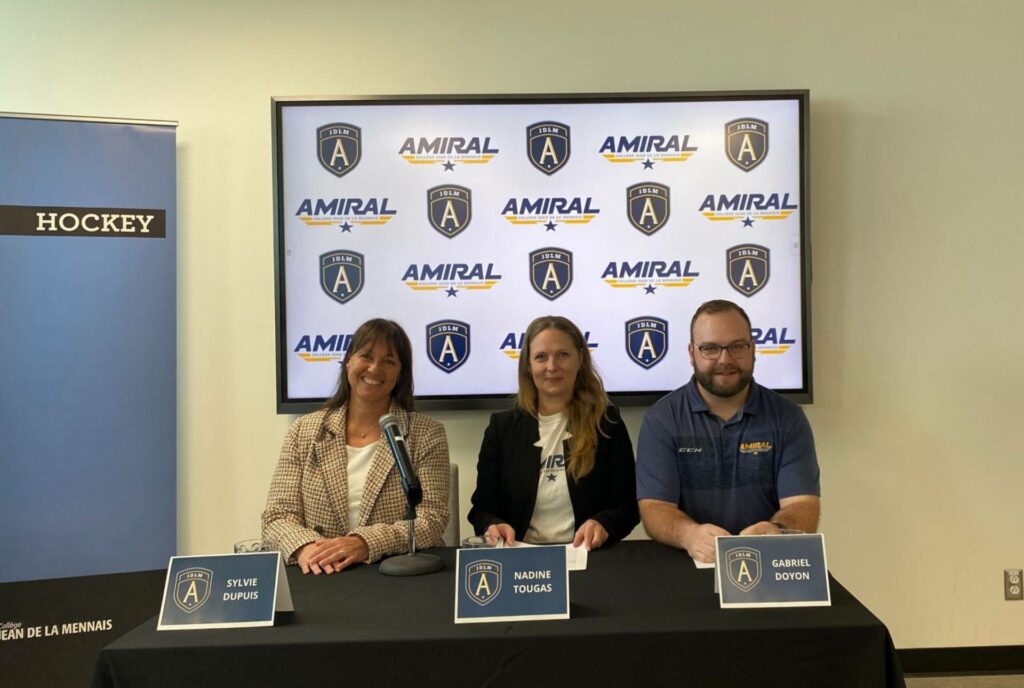 Changement de section: plus de hockey pour l’Amiral de JDLM