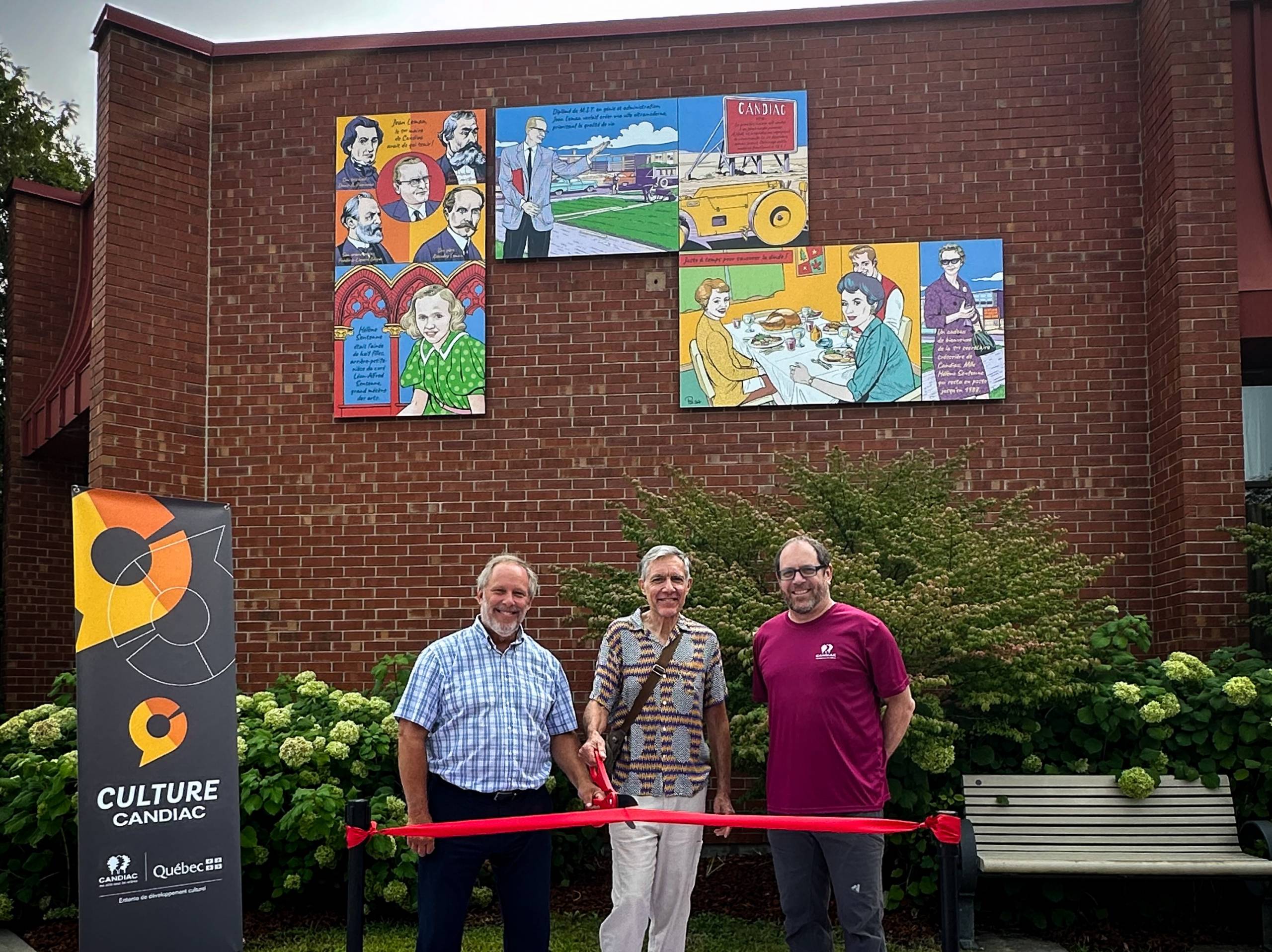 Candiac : une œuvre d’art pour célébrer ses fondateurs