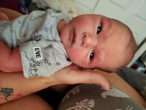 Joshua, premier bébé 2022 à l’Hôpital Charles-Le Moyne