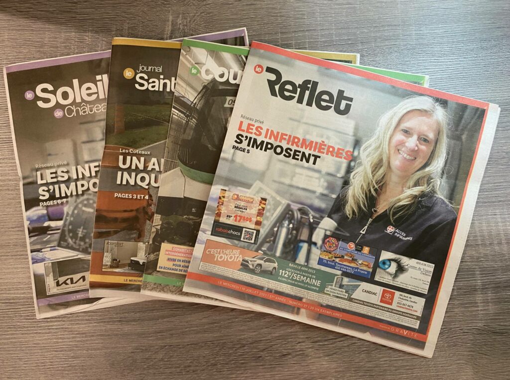 Notre édition imprimée fait relâche cette semaine