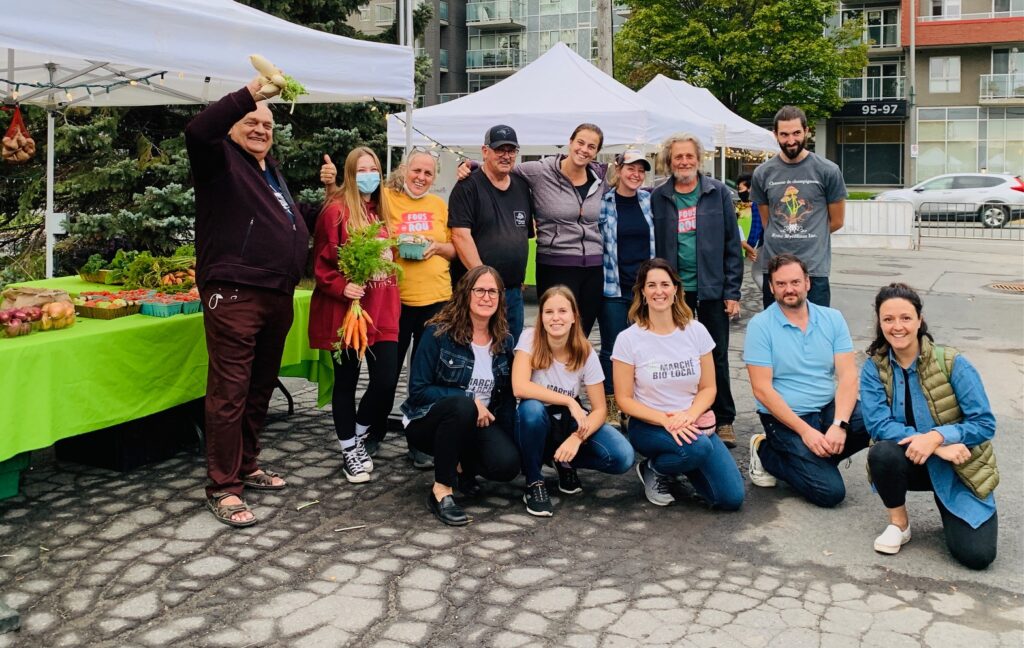 Moins de clients au marché bio-local de Candiac en 2021