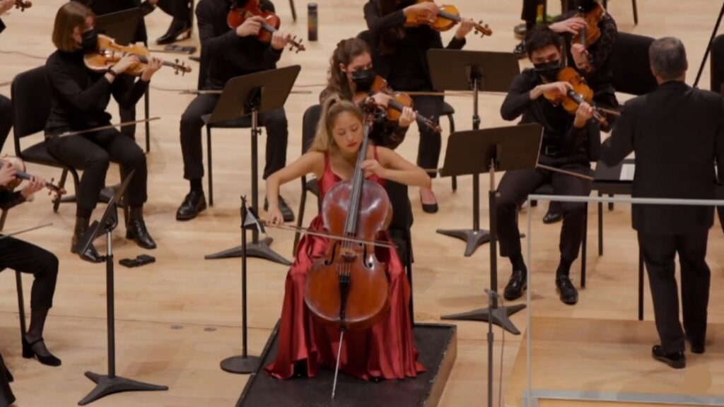 Découvrez tout le talent de la seule Québécoise à jouer lors du couronnement du roi