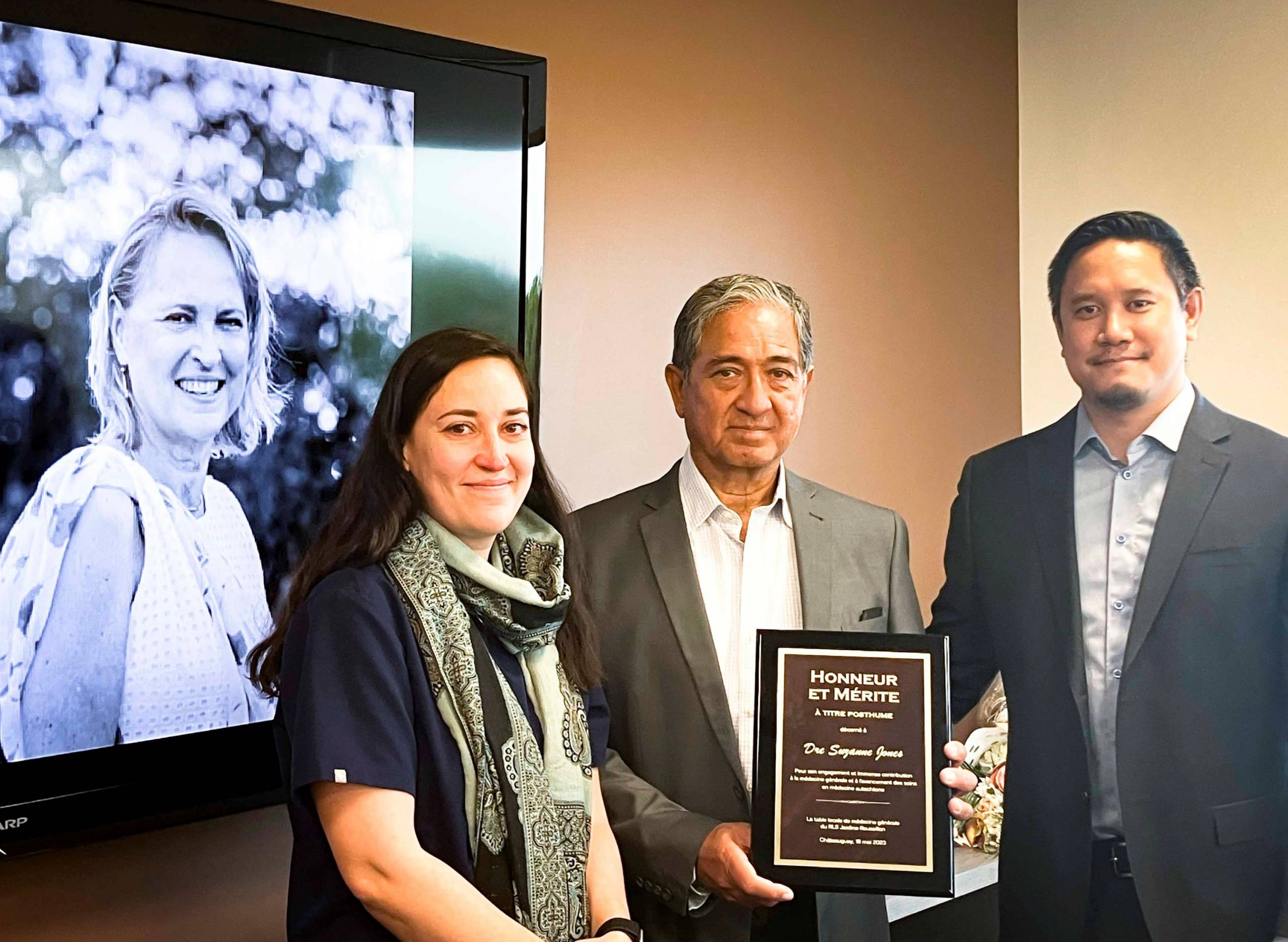 Trois médecins «d’exception» honorés