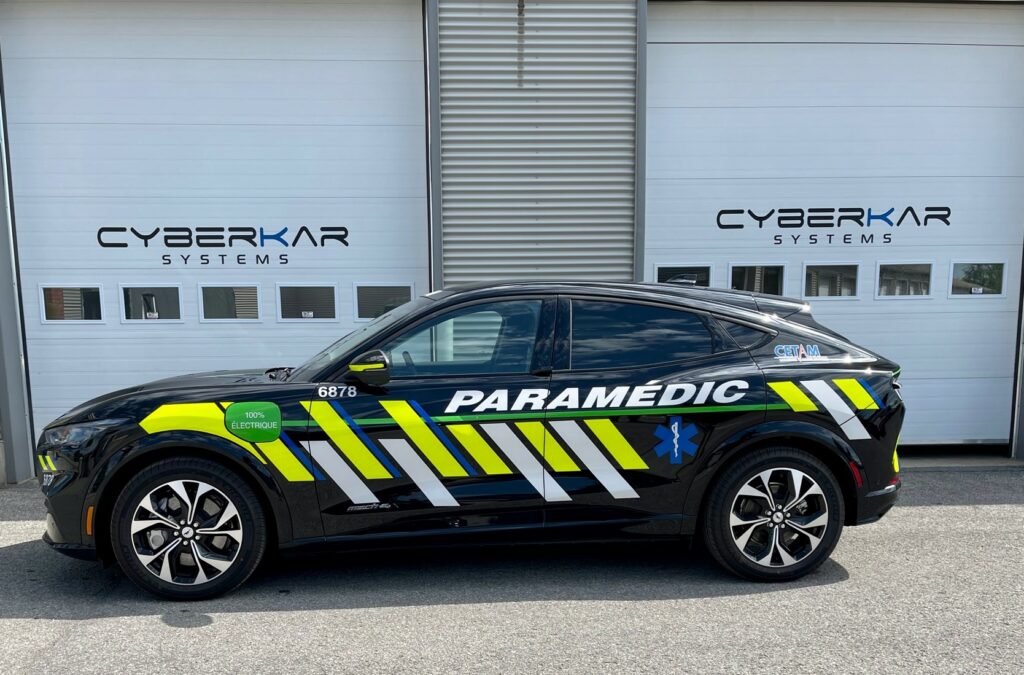 Un premier véhicule électrique pour les ambulanciers de la Montérégie