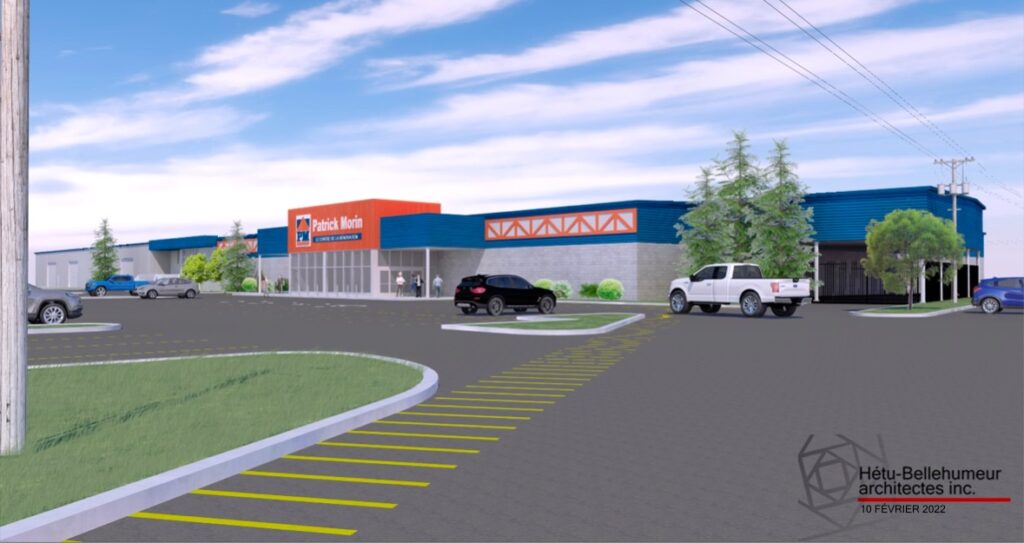 Un centre de rénovation Patrick Morin de grande surface s&rsquo;amène sur la Rive-Sud