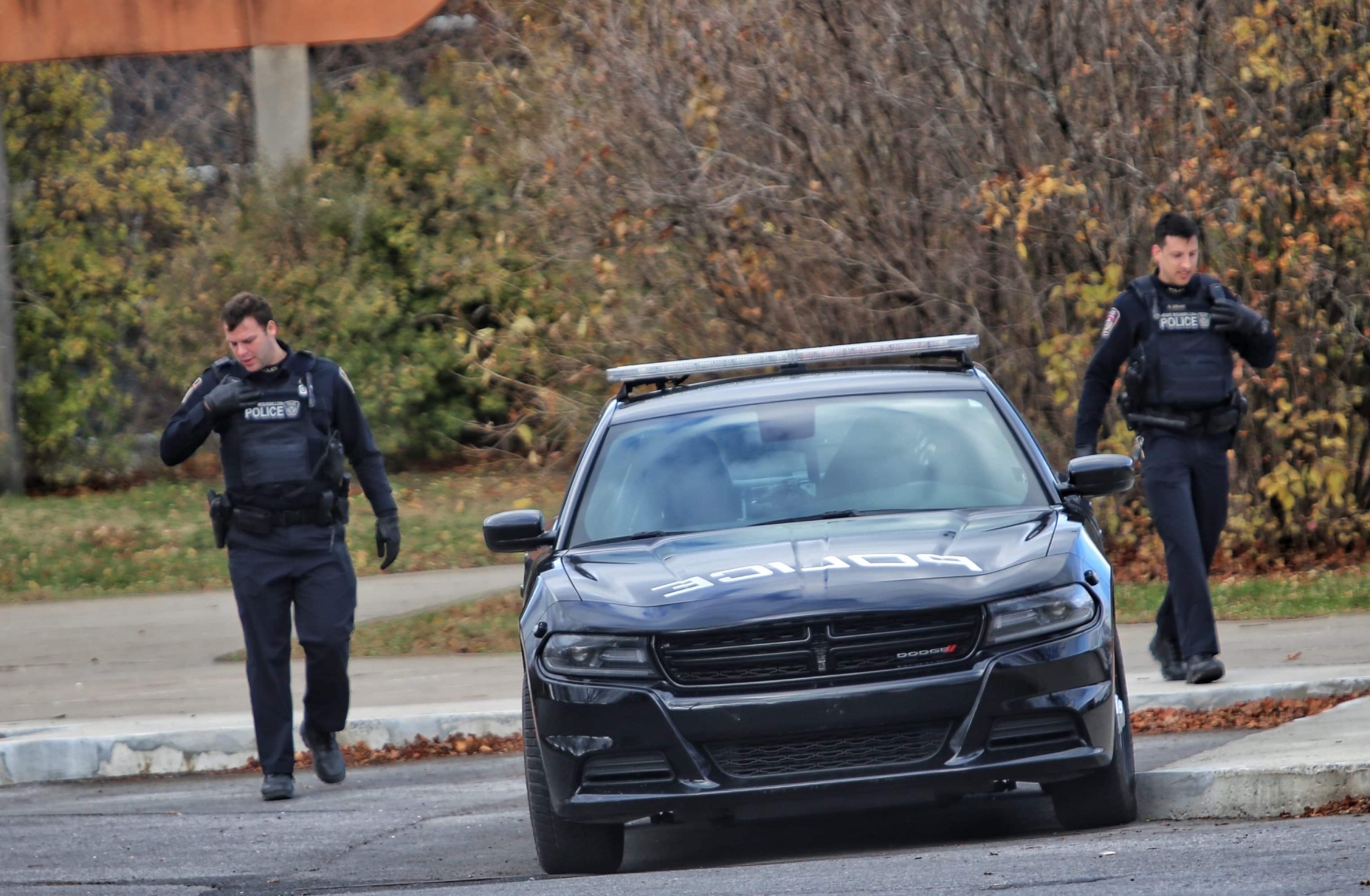 Intervention policière à l’école des Timoniers