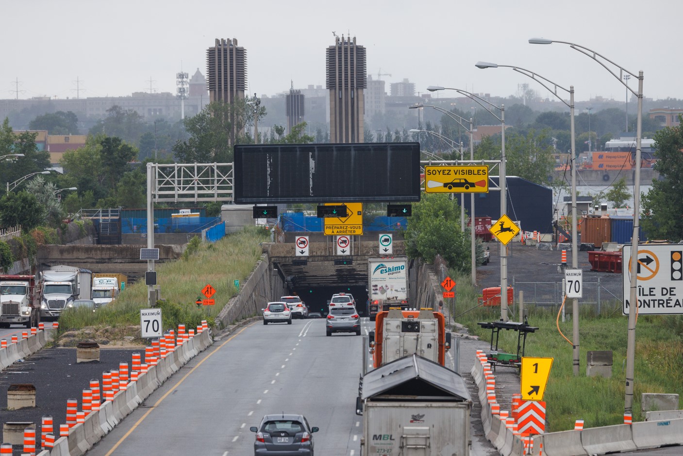 Travaux de nuit au tunnel et à l&rsquo;échangeur 20/30 de nouveau planifiés