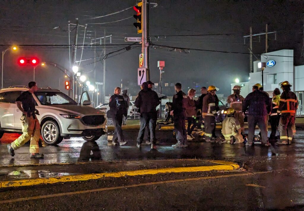 Délit de fuite à Saint-Constant