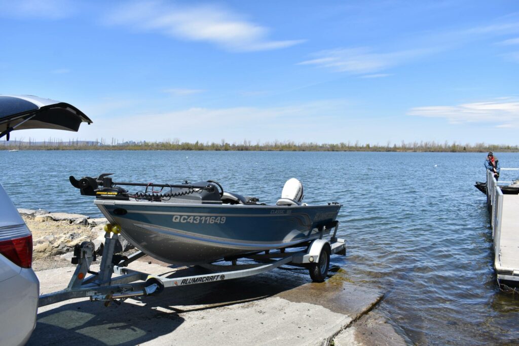 La rampe de mise à l’eau exclusive aux Delsonniens