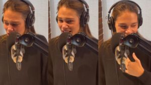 Mariepier Morin craque son premier matin