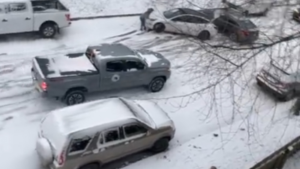 La saison de la glissade est recommencé