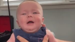 Le fromage sur bébé