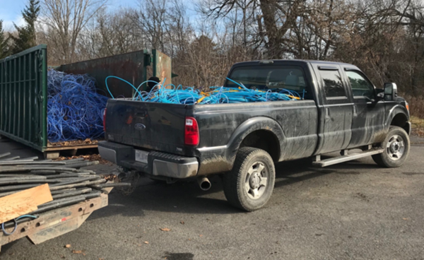 Récupération des tubulures d&rsquo;érablières