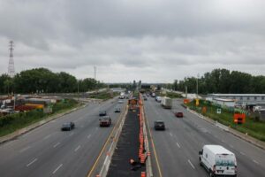 Des entraves de nuit au pont-tunnel