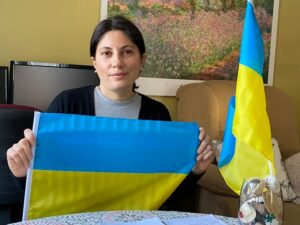 Inquiète pour ses parents sous les bombes en Ukraine