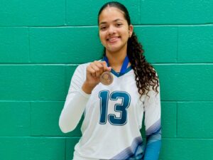 Le désir de progresser d’une volleyeuse de l&rsquo;Amiral