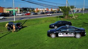 Poursuite policière spectaculaire à Delson