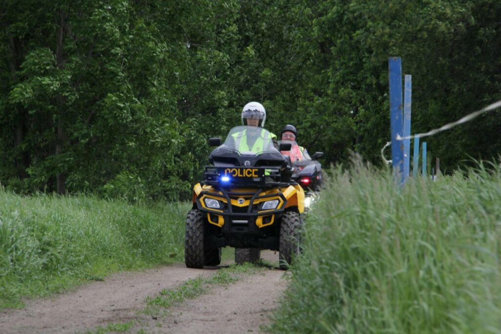 Présence accrue des policiers ce week-end dans les sentiers