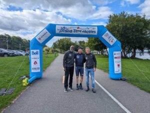 Luc Poirier veut parcourir le Canada à vélo pour une bonne cause