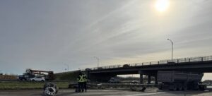 A-30 ouest : un camion mis en portefeuille, le conducteur arrêté