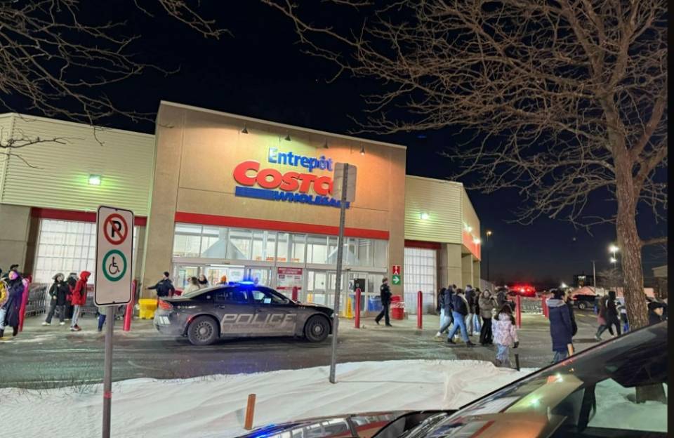 Évacuation au magasin Costco de Candiac