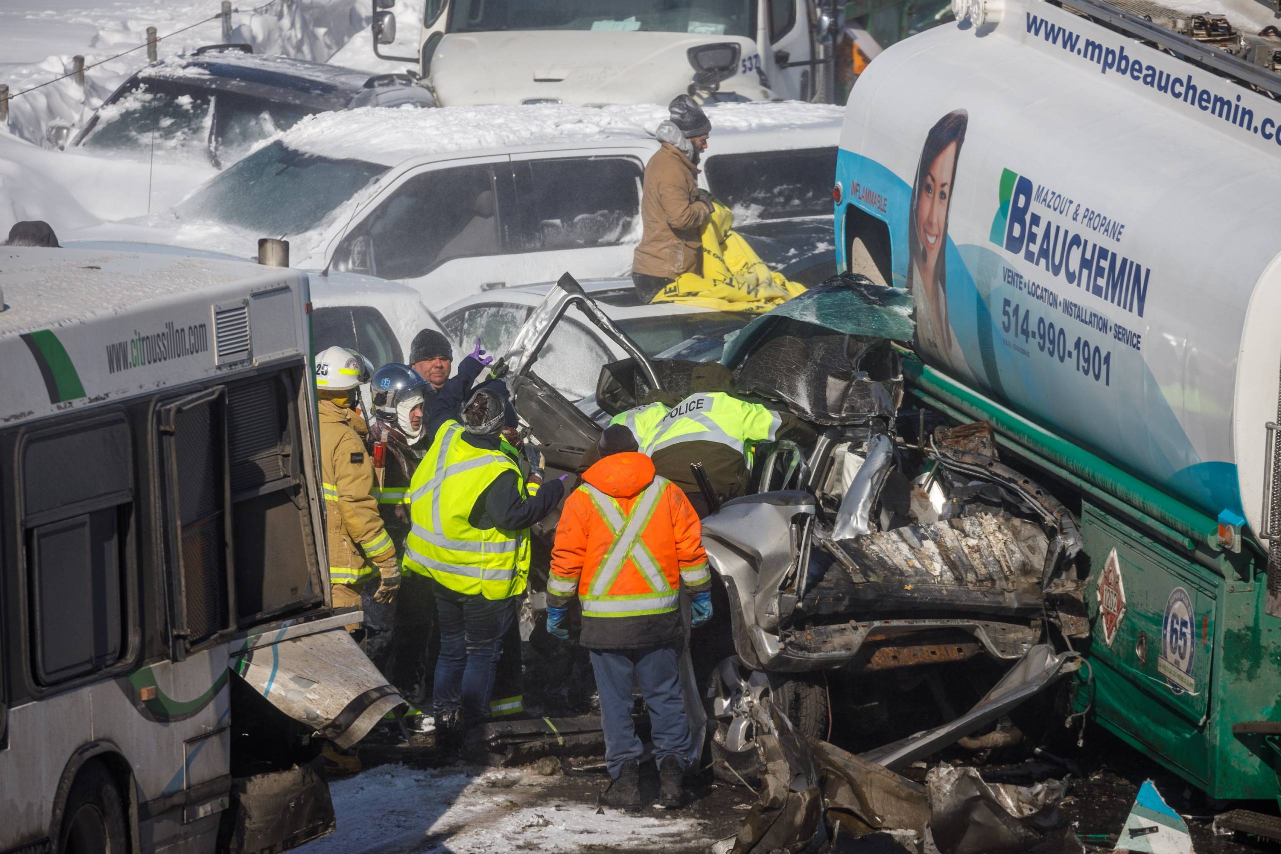 Carambolage monstre sur l’autoroute 15 – Cinq ans plus tard : des paramédics se souviennent