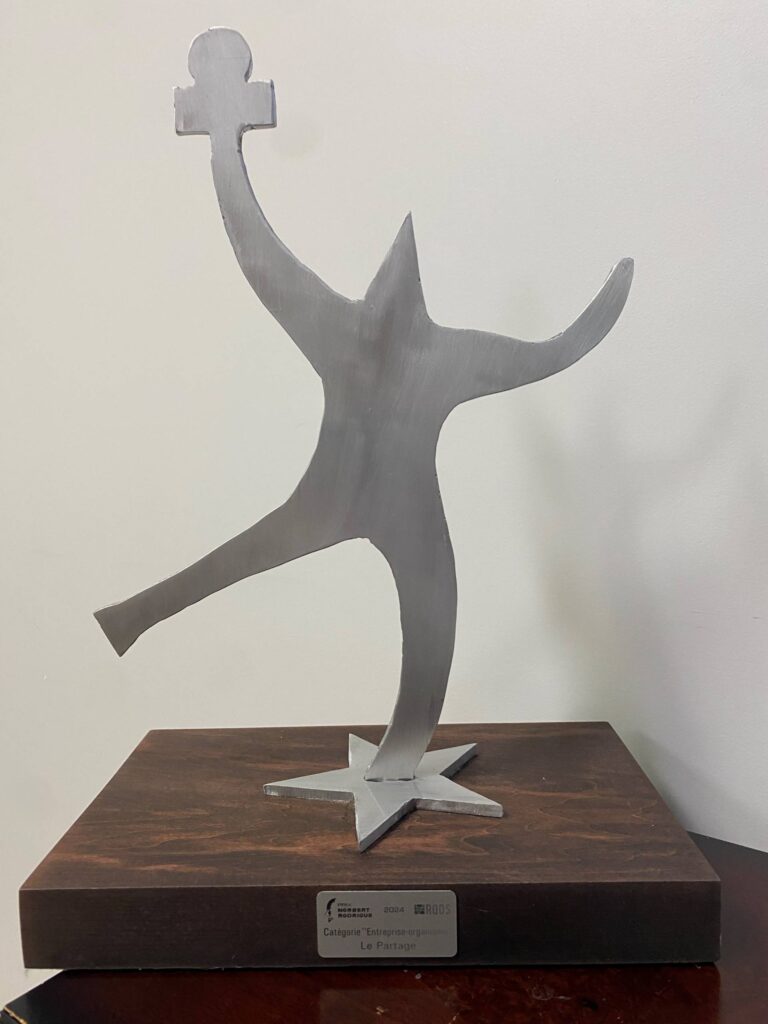 Développement social : le Partage reconnu pour sa contribution exceptionelle