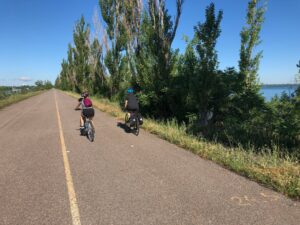 Piste cyclable à Sainte-Catherine : travaux importants jusqu’en décembre