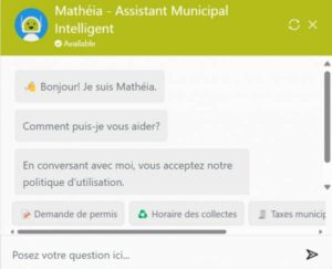 L’intelligence artificielle s’intègre à Saint-Mathieu