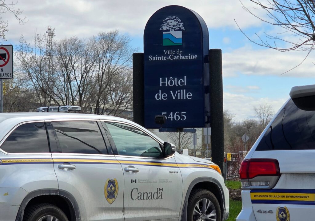 Environnement Canada enquête à Sainte-Catherine