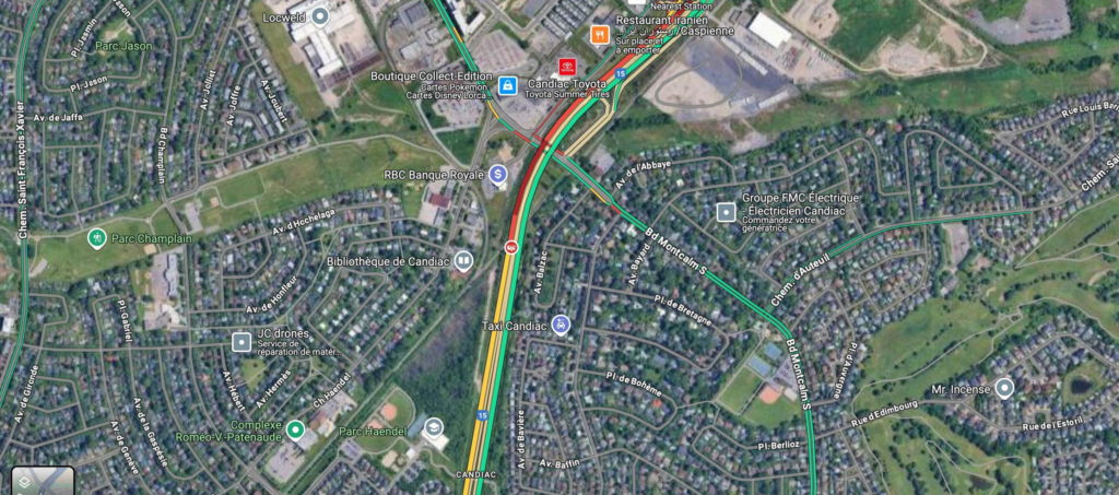 Deux accidents causent du trafic à Candiac