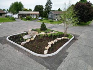 Delson : nouveaux îlots de verdure sur de Bretagne