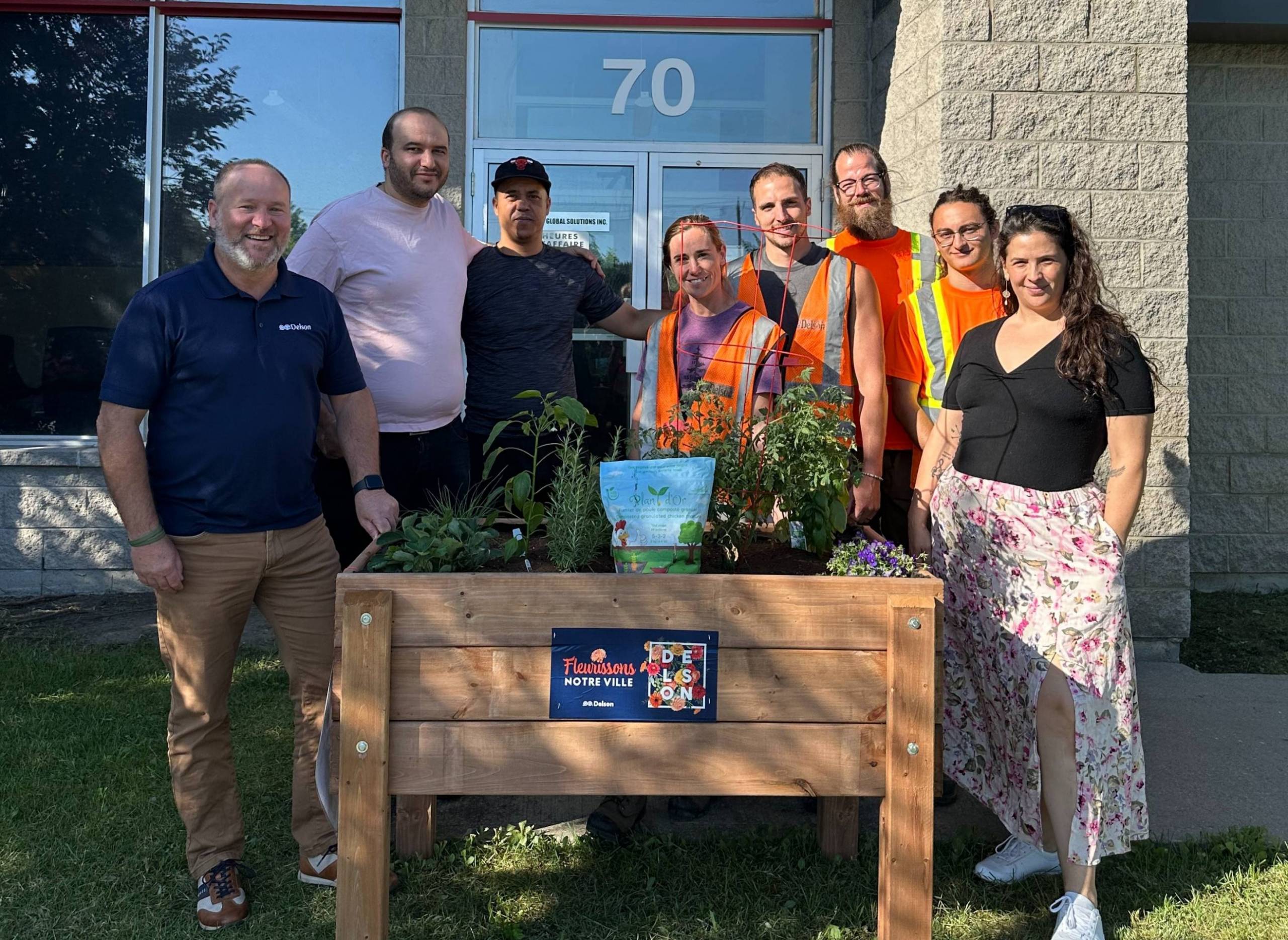 Quartier industriel de Delson : des fruits et légumes à portée de main