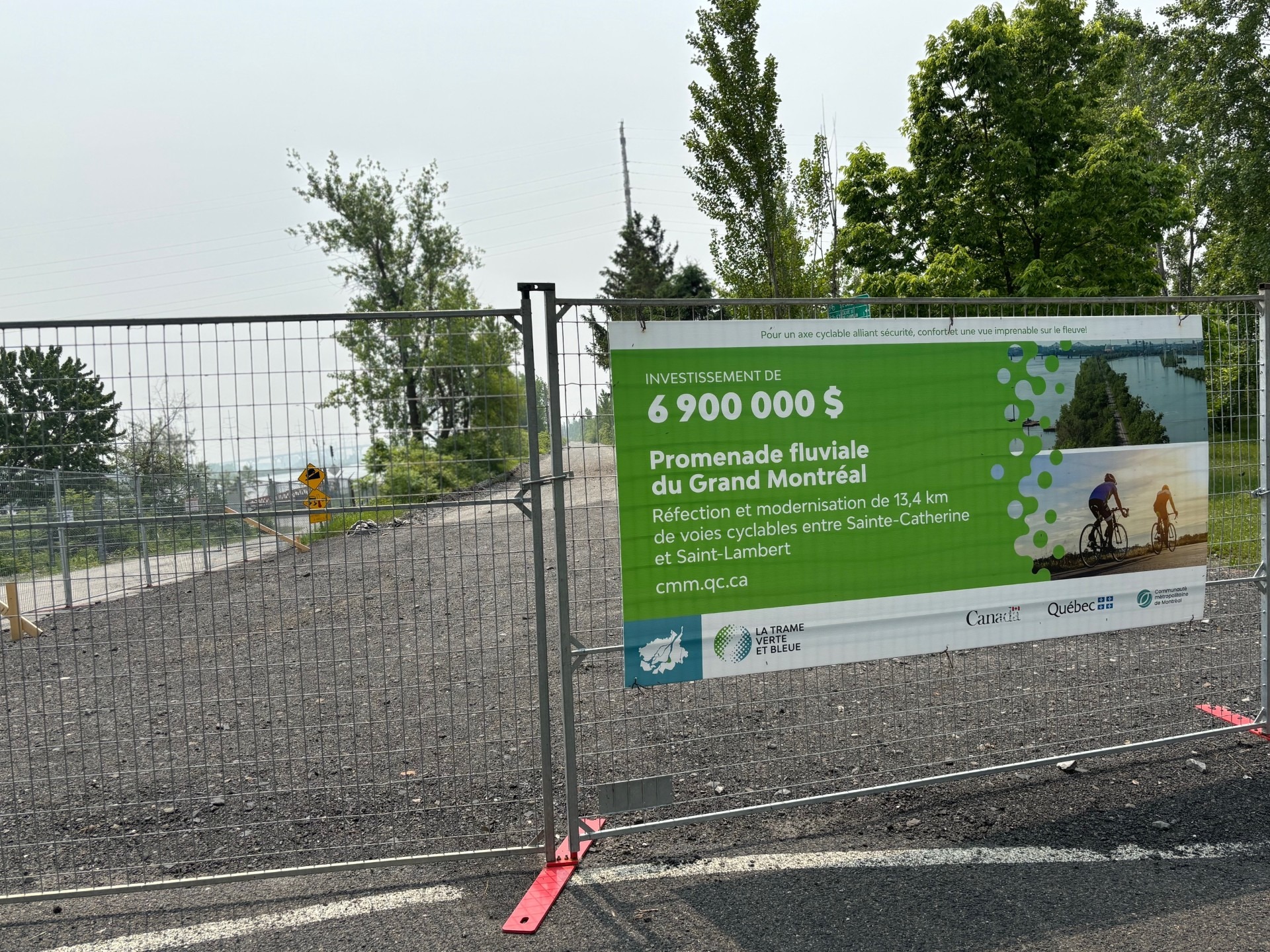Promenade fluviale : fermeture imminente entre l’Estacade et Sainte-Catherine