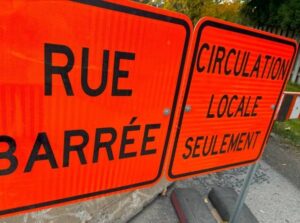 Entrave ce samedi sur la route 104