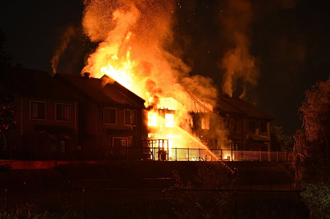 Furieux incendie à Candiac