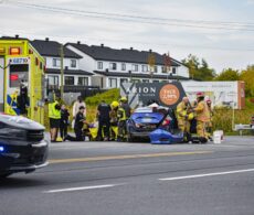 Accident à Saint-Philippe : quatre personnes transportées à l’hôpital