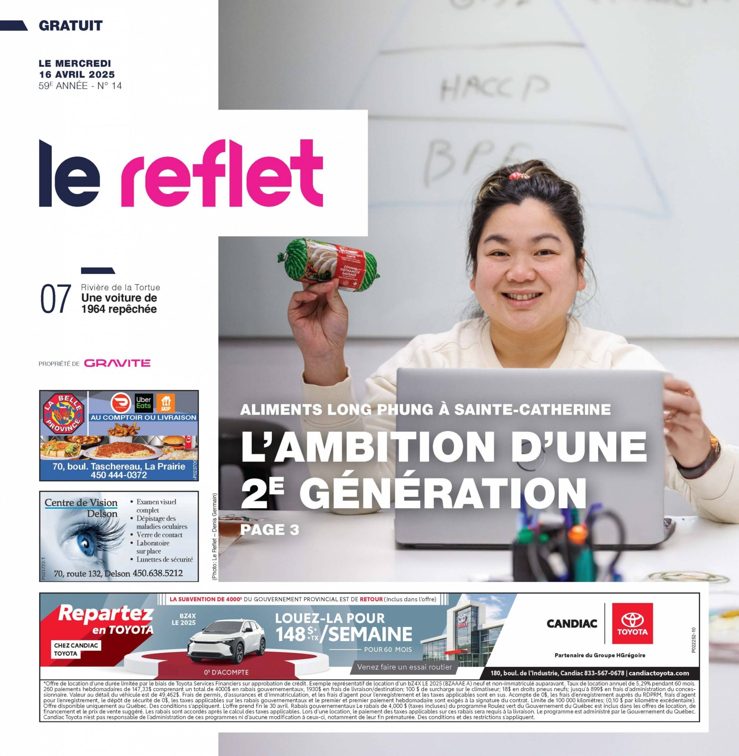 Journal Le Reflet – 16 avril 2025